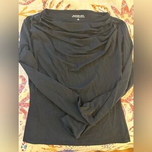 A&F cowl neck black Top